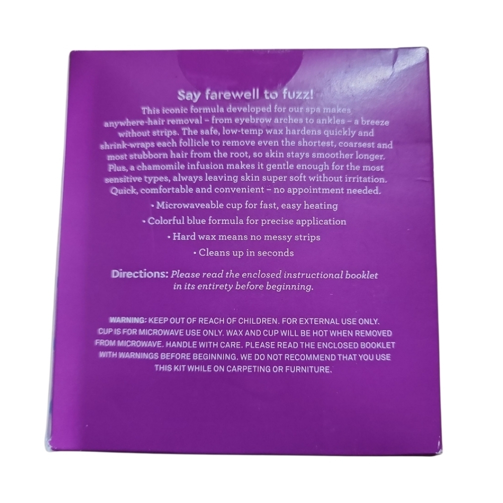 Bliss Poetic Straight From the Spa At Home Waxing Kit NEW - Picture 2 of 3